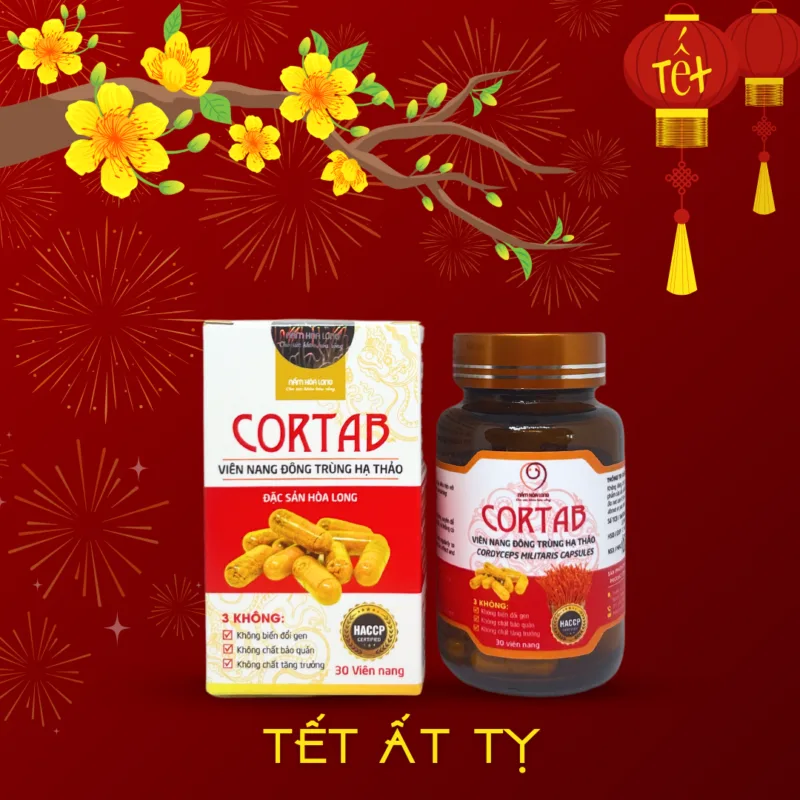 CorTab - Viên nang Đông trùng hạ thảo