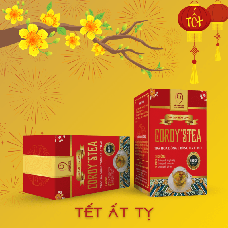 Cordy'sTea - Trà hoa Đông trùng hạ thảo
